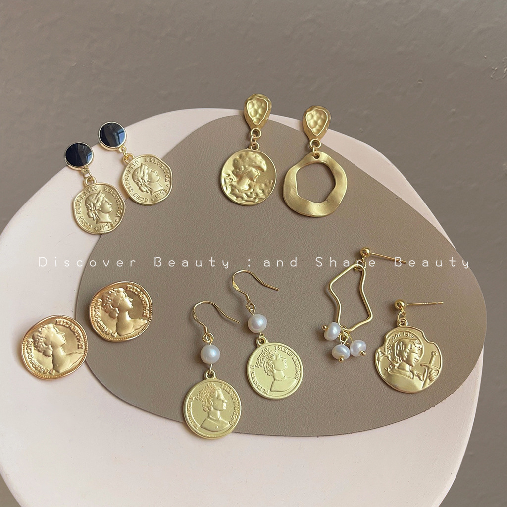 Pearl Earring Stud - DIY accessories Baroque style freshwater pearl