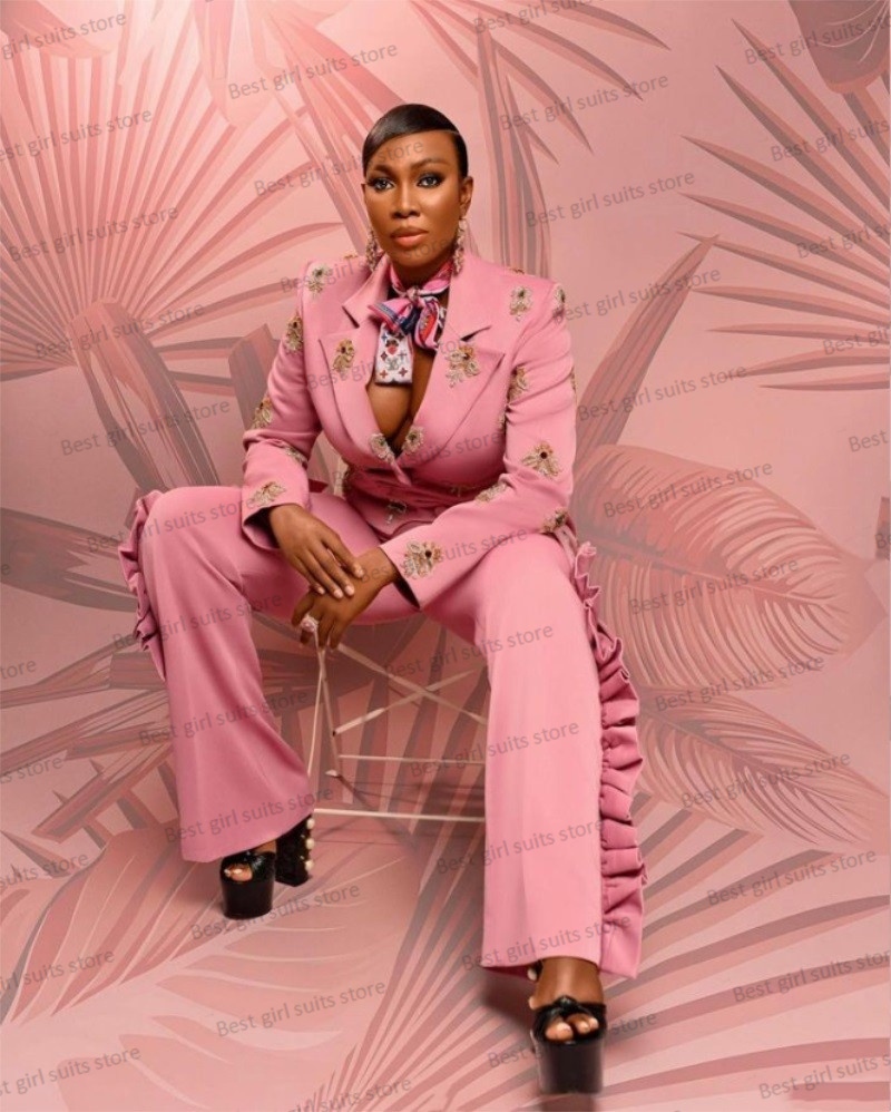 Pink Wedding Women Suit Set Bl - Women'S Formal Wear For Wedding Guest review and price