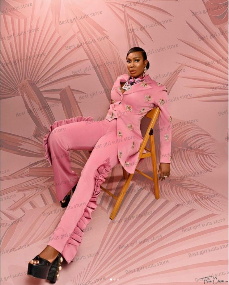 Pink Wedding Women Suit Set Bl - Women'S Formal Wear For Wedding Guest review and price