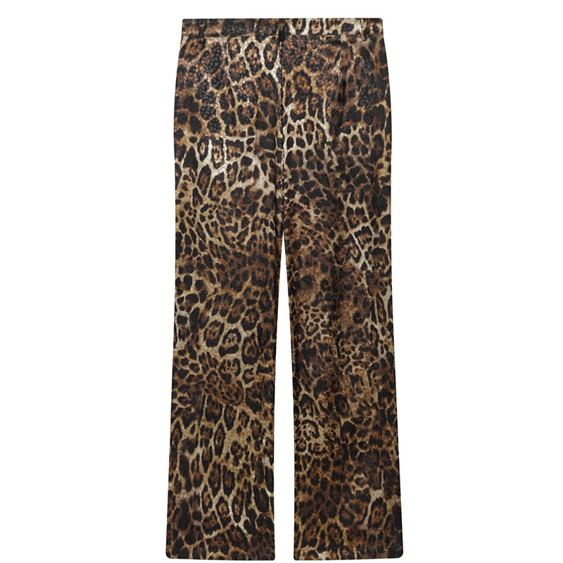 HXAO Leopard Pants Sets 2 Piec - Formal Attire Woman review and price
