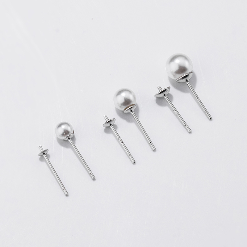 S925 Sterling Silver Earrings  - Pearl Earring Stud review and price