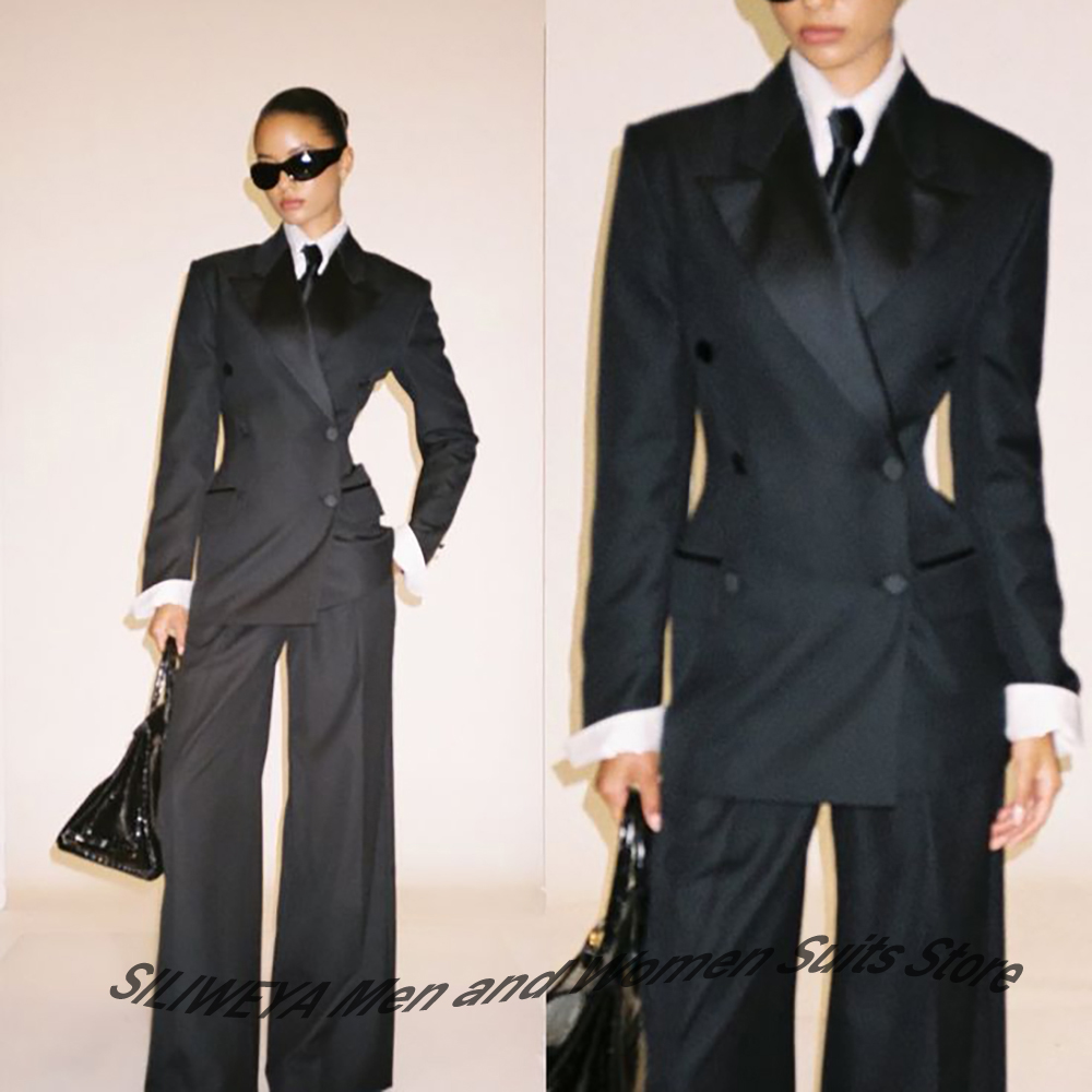 Professional Women's Black Dou - Women Formal Wear Pants review and price