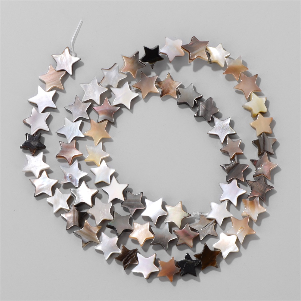 8/10/12mm Star Shape Black Gra - Pearl Earring Stud review and price