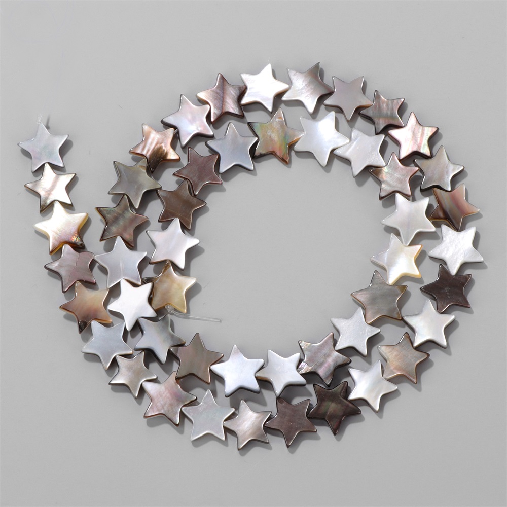 8/10/12mm Star Shape Black Gra - Pearl Earring Stud review and price