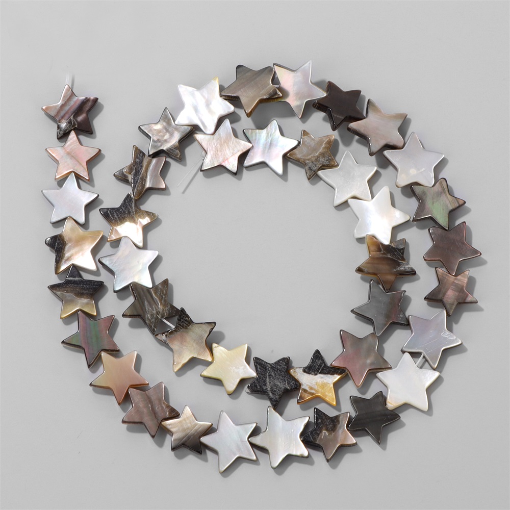 8/10/12mm Star Shape Black Gra - Pearl Earring Stud review and price