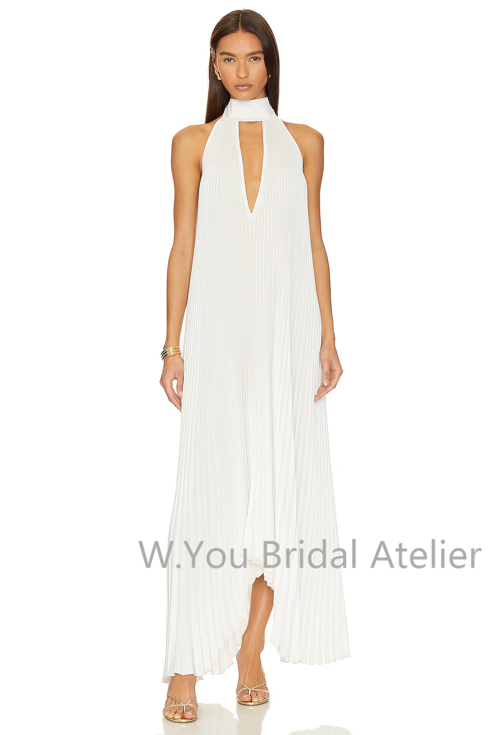 Evening Dresses Deep V Neck Sc - Women'S Formal Wear For Wedding Guest review and price