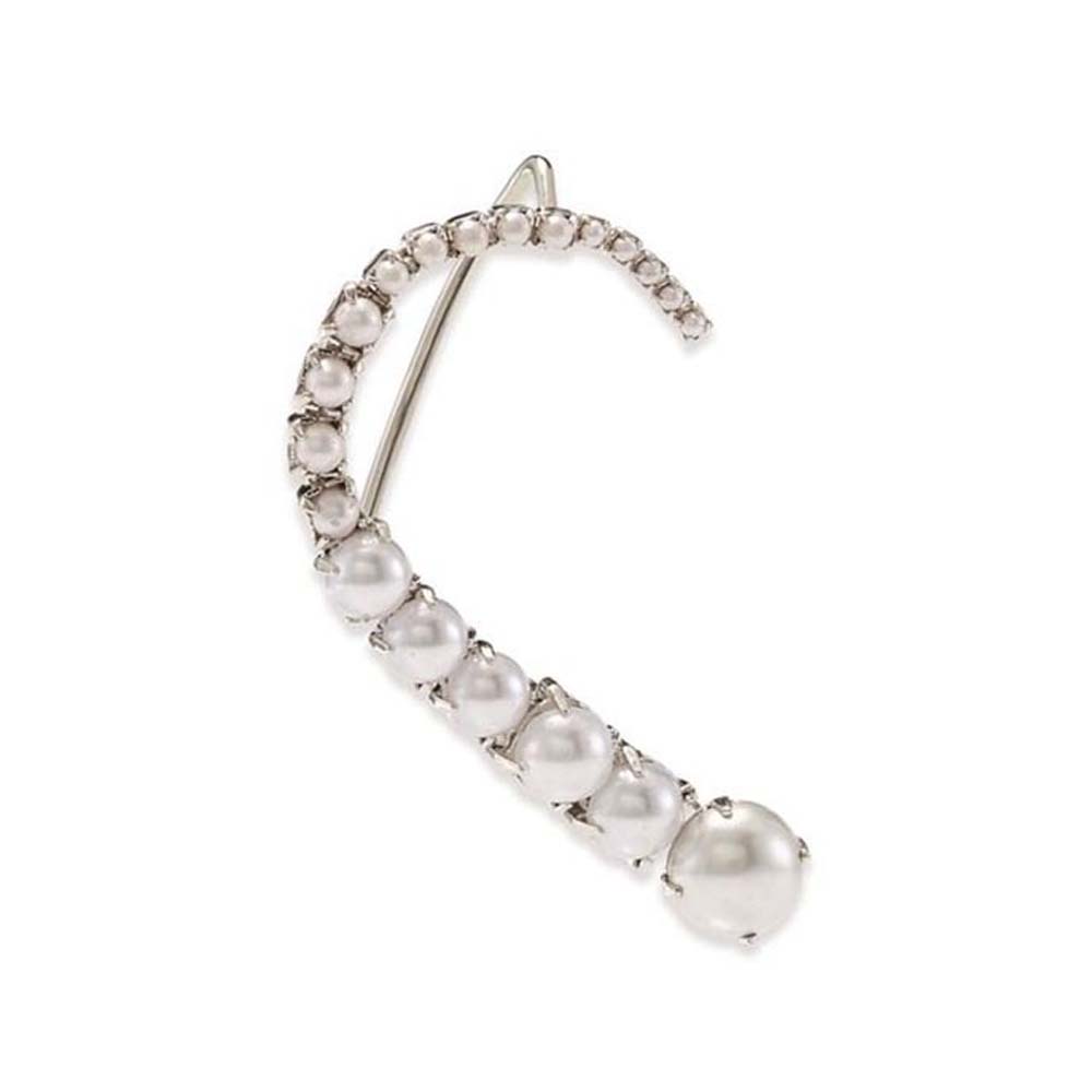 Stonefans Pearl Ear Clips With - Pearl Earring Stud review and price