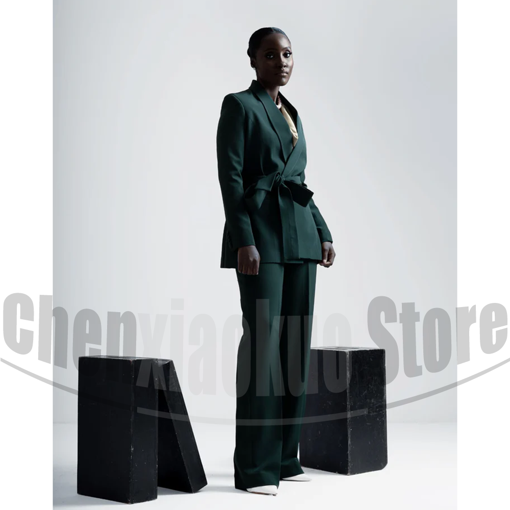 Women Suit Belted Blazer and W - Women Formal Wear Shirt And Pant review and price