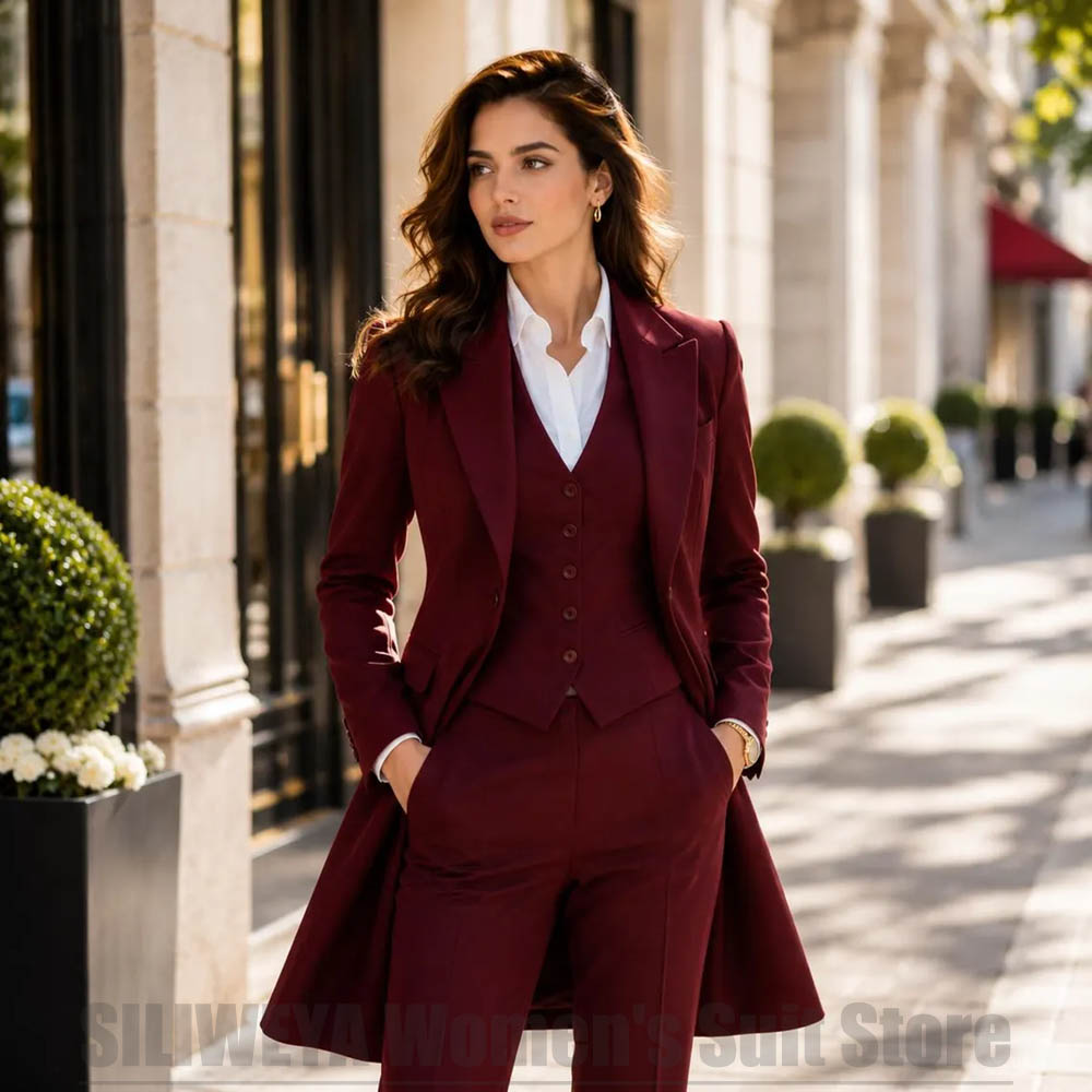 Fashion Women 3 Piece Suit Ele - Women Formal Wear Pants review and price