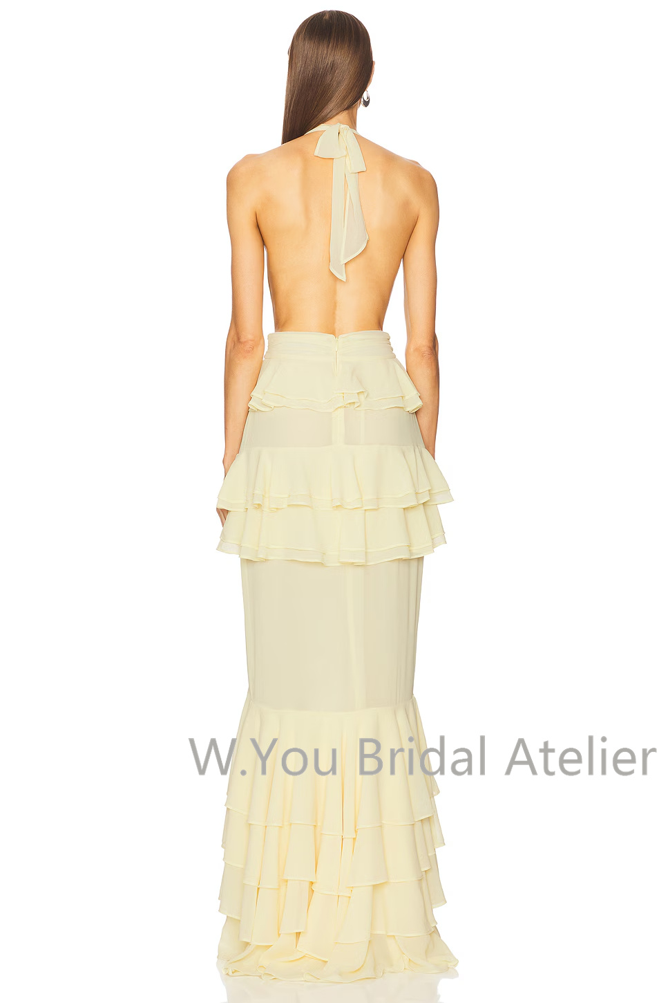 Evening Dresses Deep V Neck Ha - Women'S Formal Wear For Wedding Guest review and price