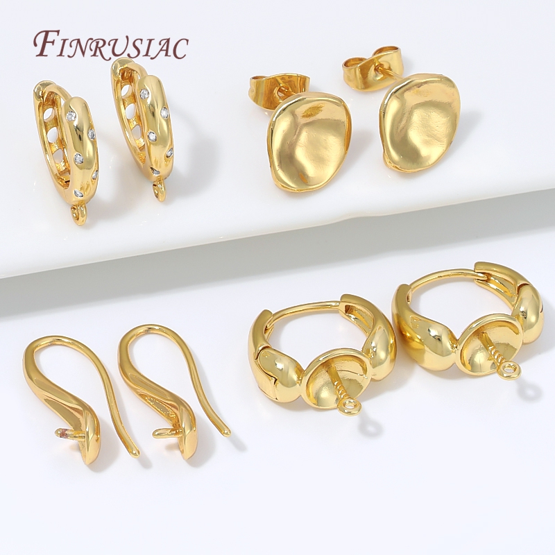 18K Gold Plated Water Drop Hug - Pearl Earring Stud review and price