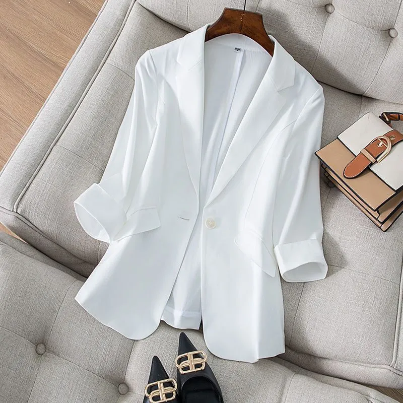 Jacket Women's Clothing Slim F - Women Formal Wear Korean review and price