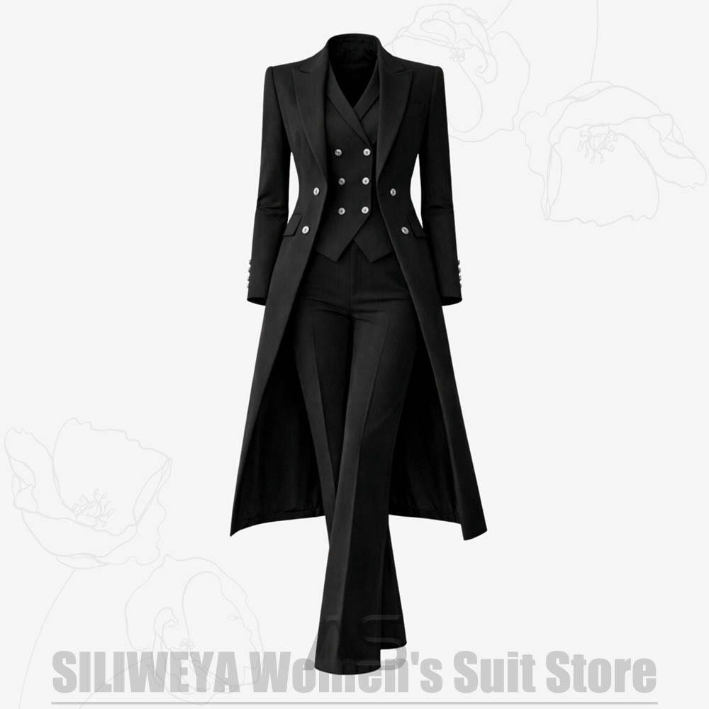 Women's Suit 3 Piece Double Br - Women Formal Wear Pants review and price