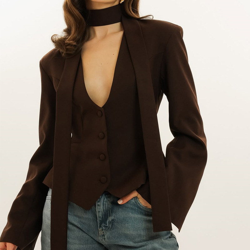 Autumn Women Suit 1 Piece Shor - Women'S Formal Wear For Wedding Guest review and price