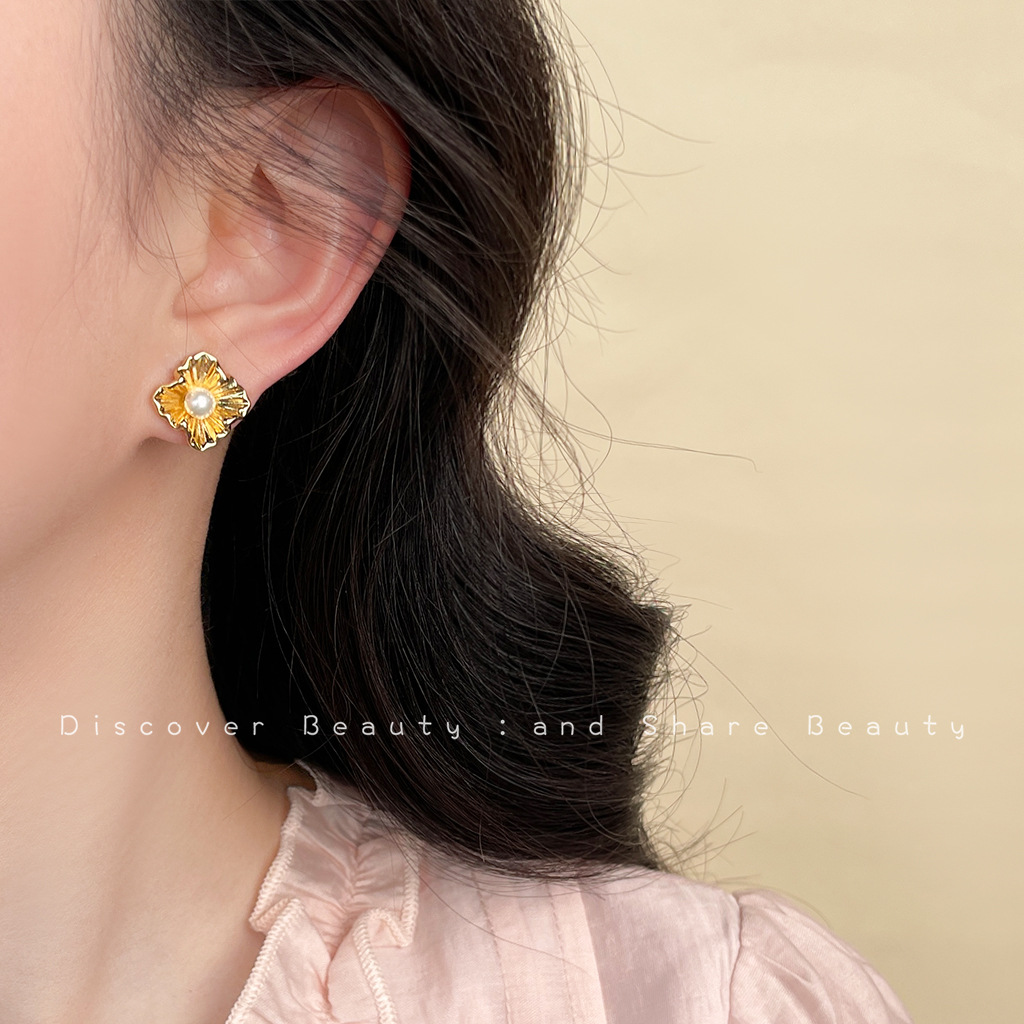 DIY accessories Fashion commut - Pearl Earring Stud review and price