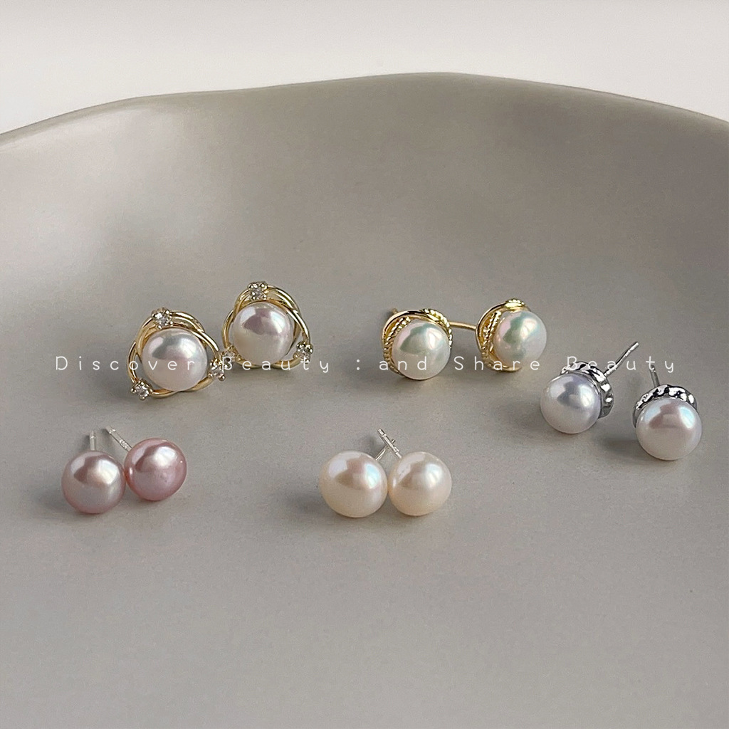 DIY accessories Personality sm - Pearl Earring Stud review and price
